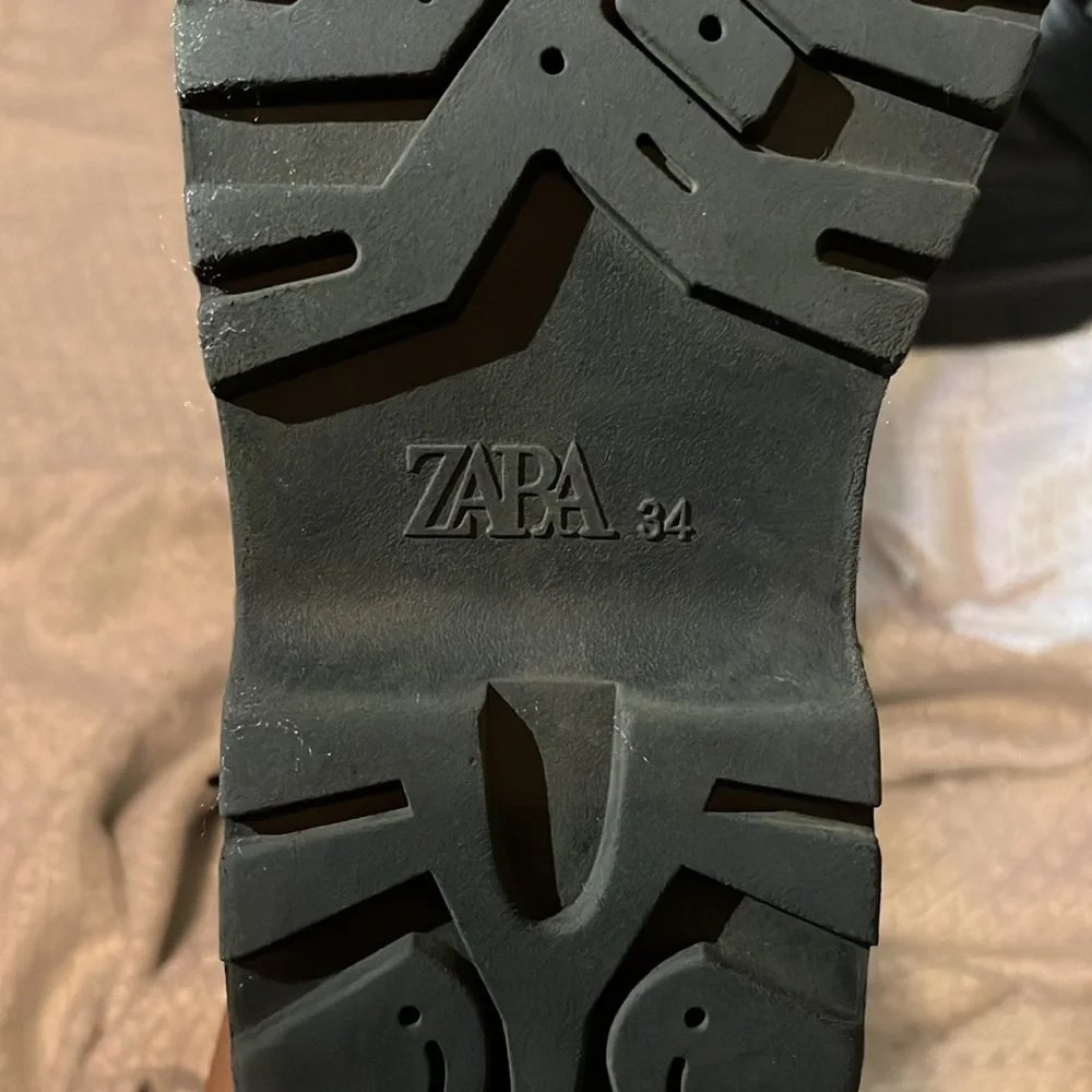 Zara Black Kids Jewel Boots Size 34 - Picture 15 of 15